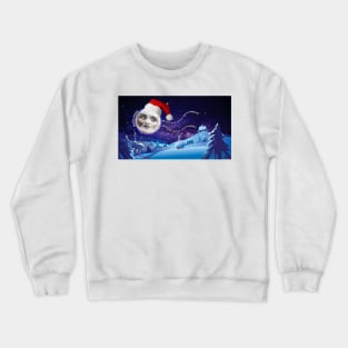 SANTA MOON! Crewneck Sweatshirt